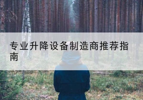 鄱阳电动剪叉升降平台厂家-专业升降设备制造商推荐指南